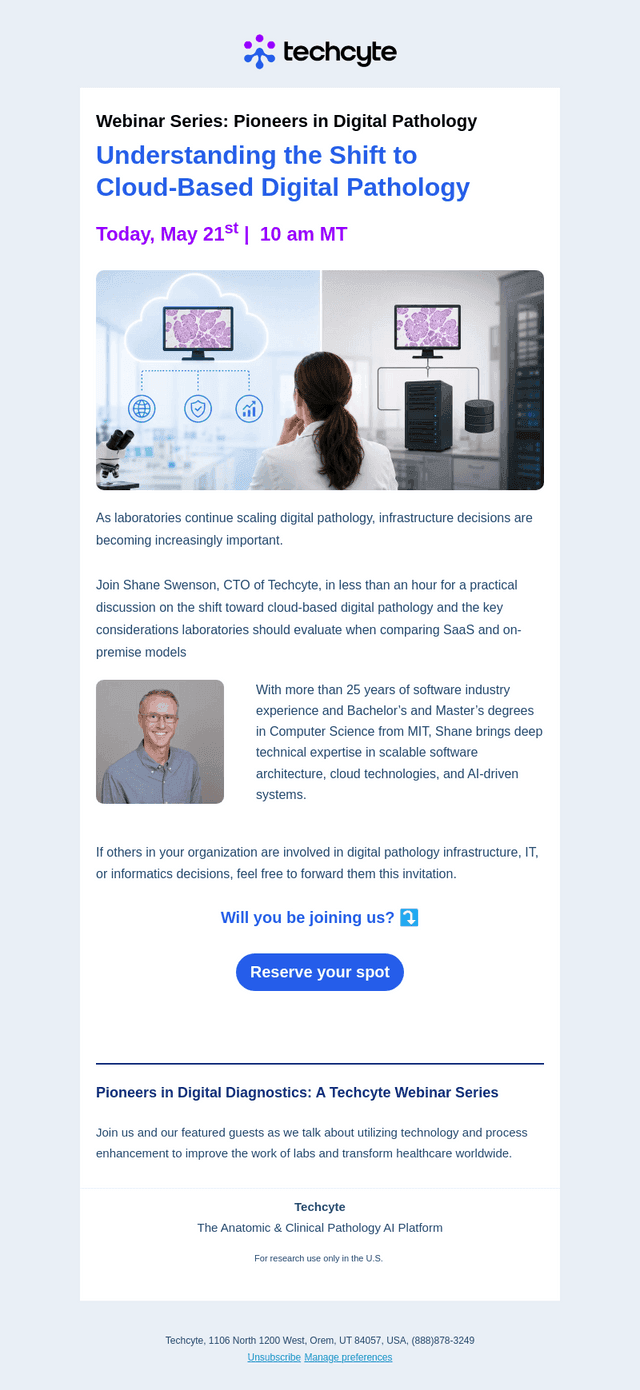 Friend, meet our presenter 👨‍💻 Shane Swenson