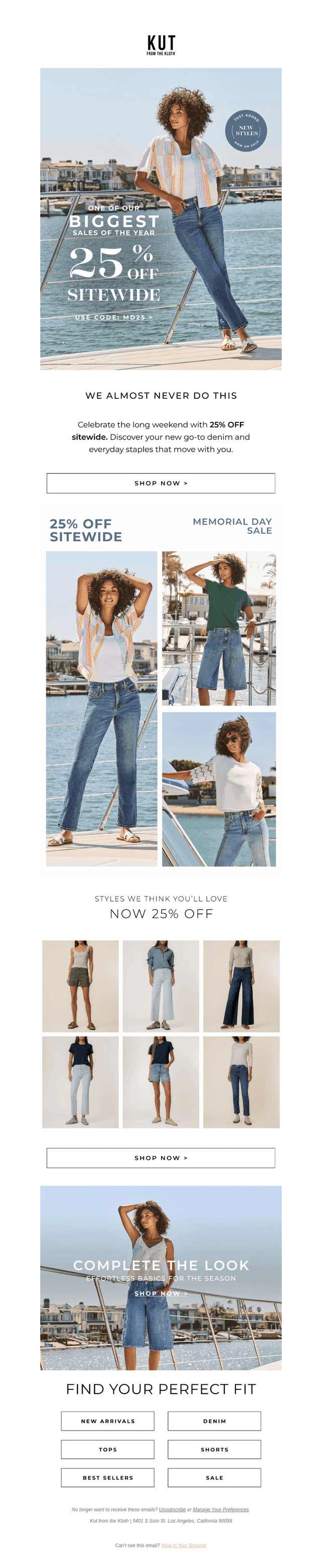 Starts Now: 25% OFF SITEWIDE 💫