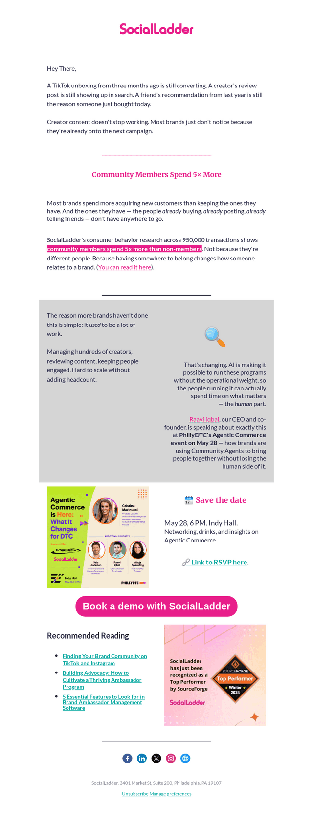 What 950,000 transactions told us about community