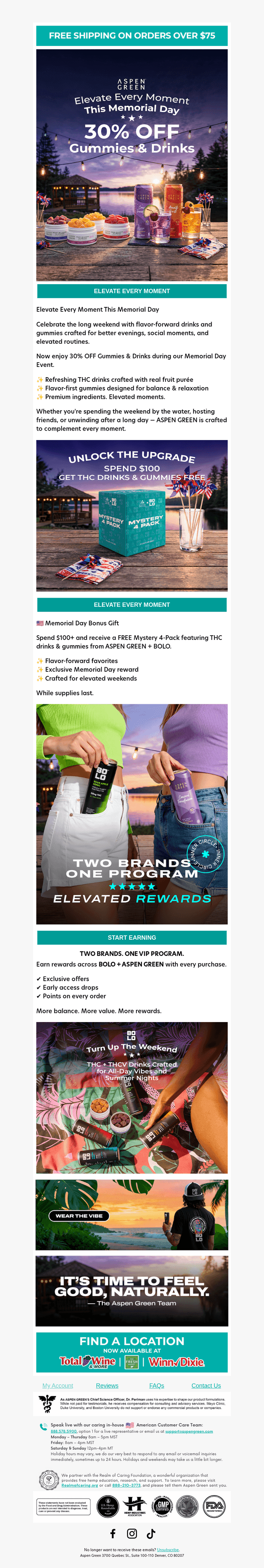 Aspen Green email from Thu, May 21, 2026