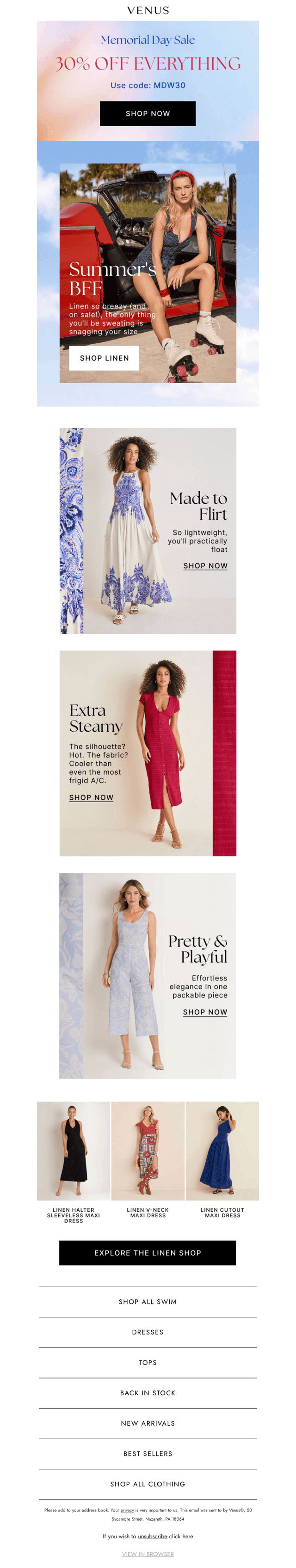 30% Off Linen Everyone’s OBSESSED With