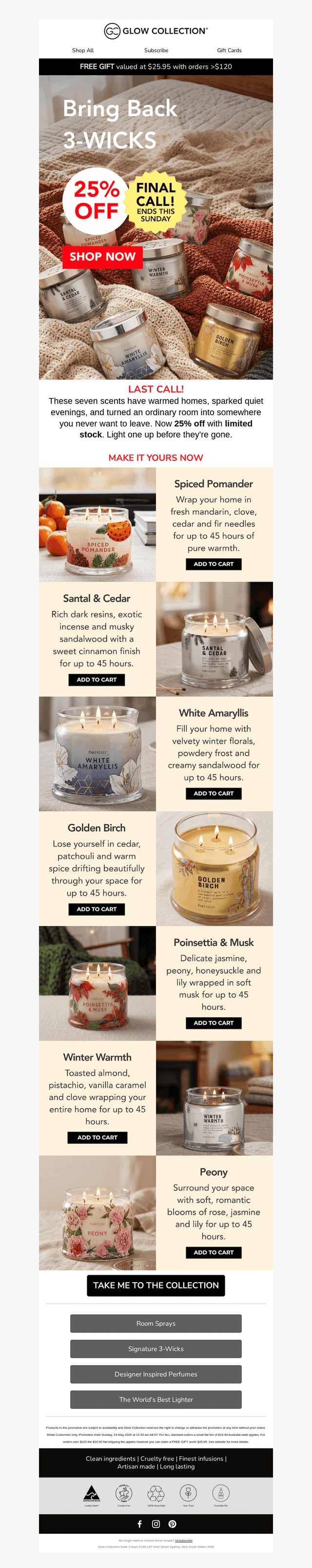 PartyLite Bring Back Faves!!!