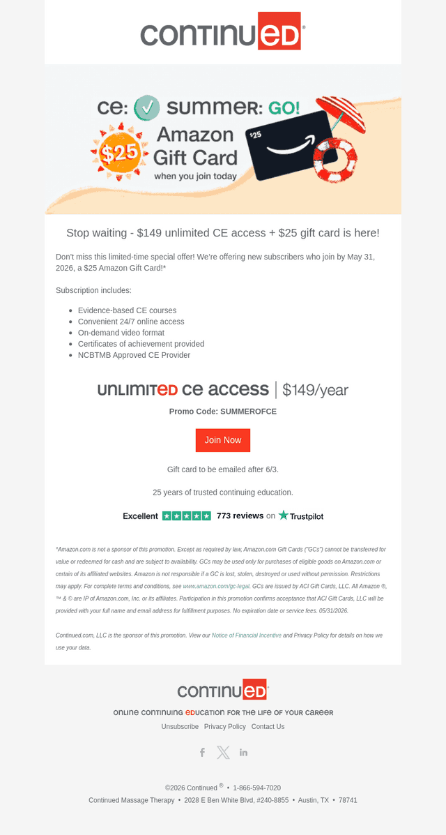 It’s happening! Limited-time offer is on