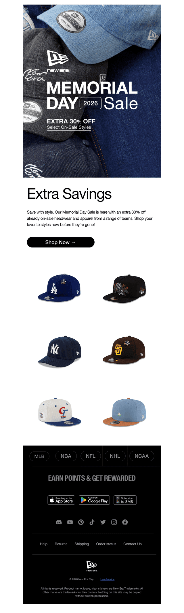 New Era Cap email from Fri, May 22, 2026