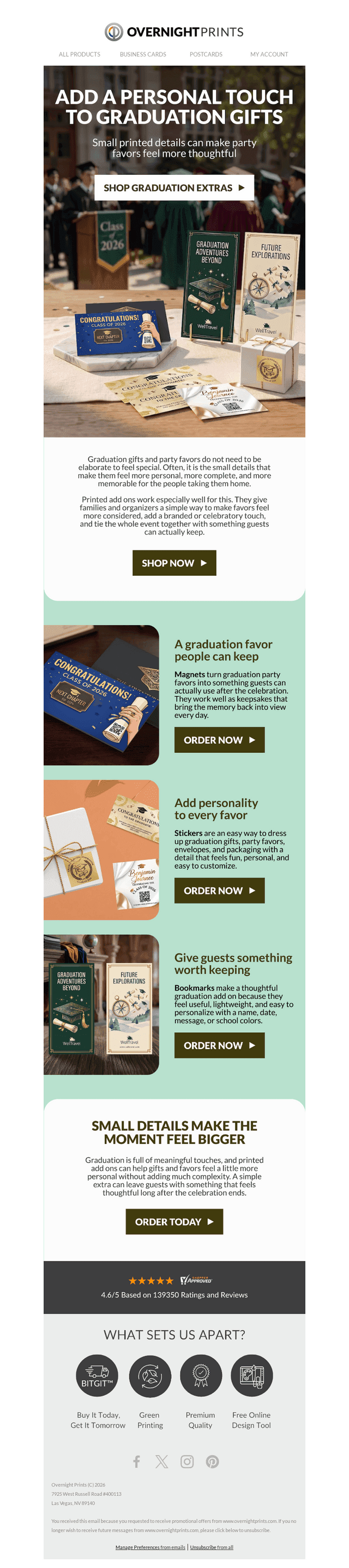 Graduation extras that feel more personal