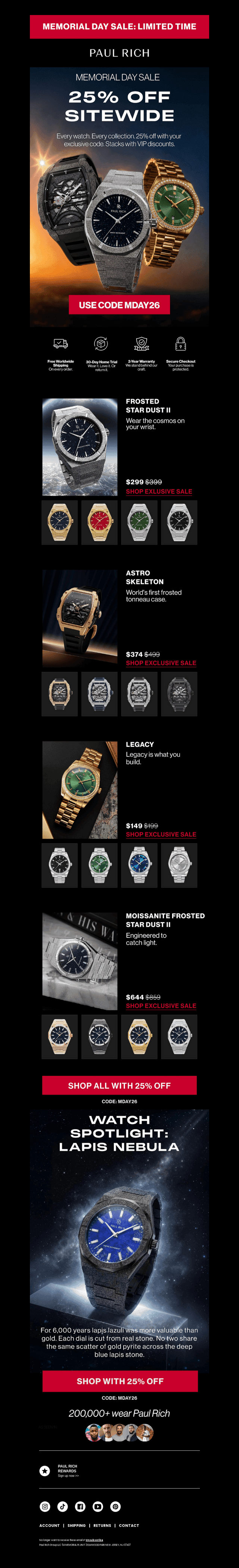 Exclusive 25% OFF code inside