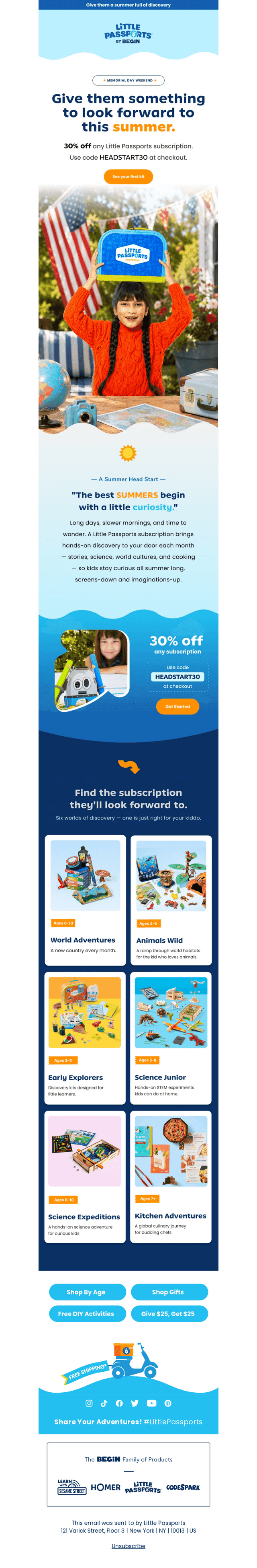 Little Passports email from Fri, May 22, 2026