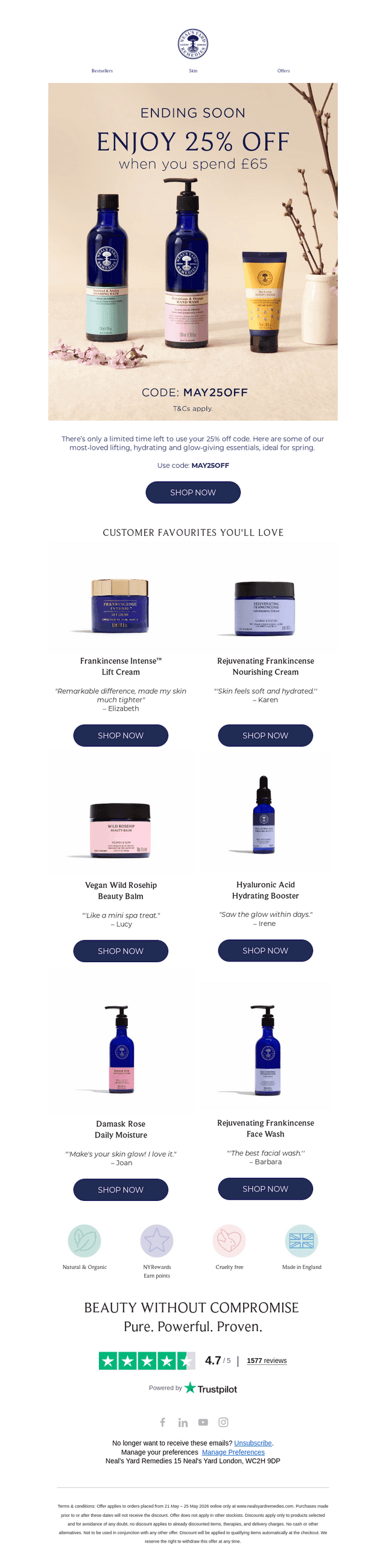 Ends soon: 25% off