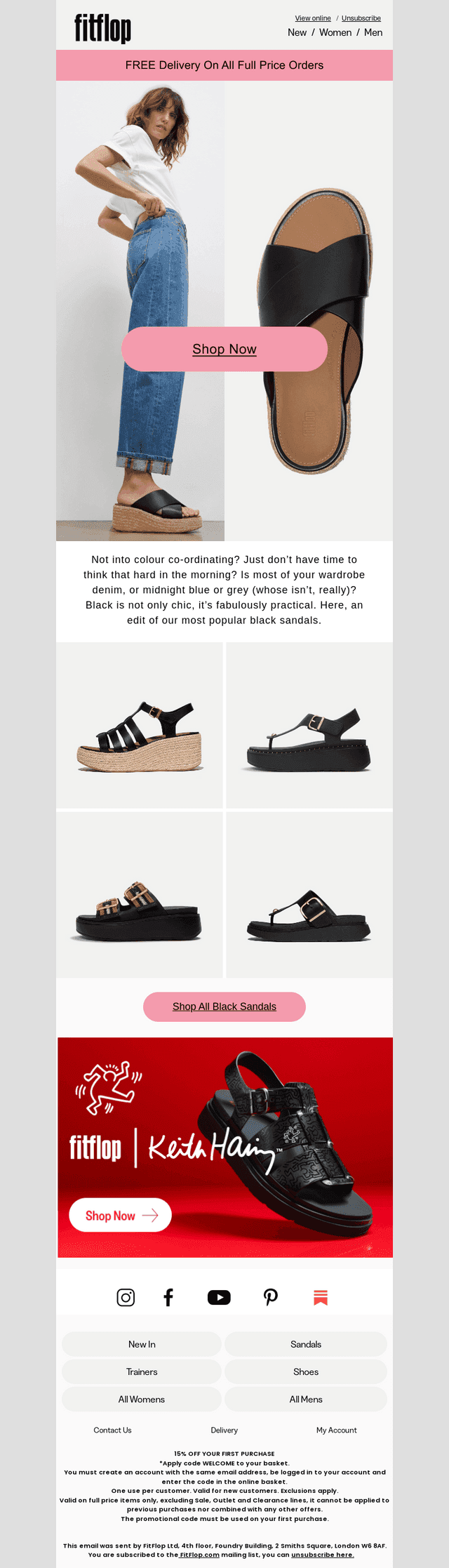 If You’re Thinking About Sandals… 🖤