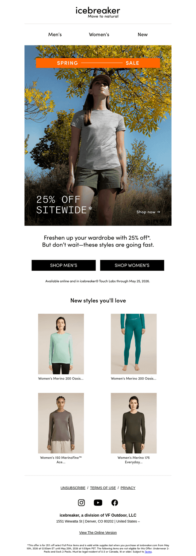 Ending soon: 25% off almost everything
