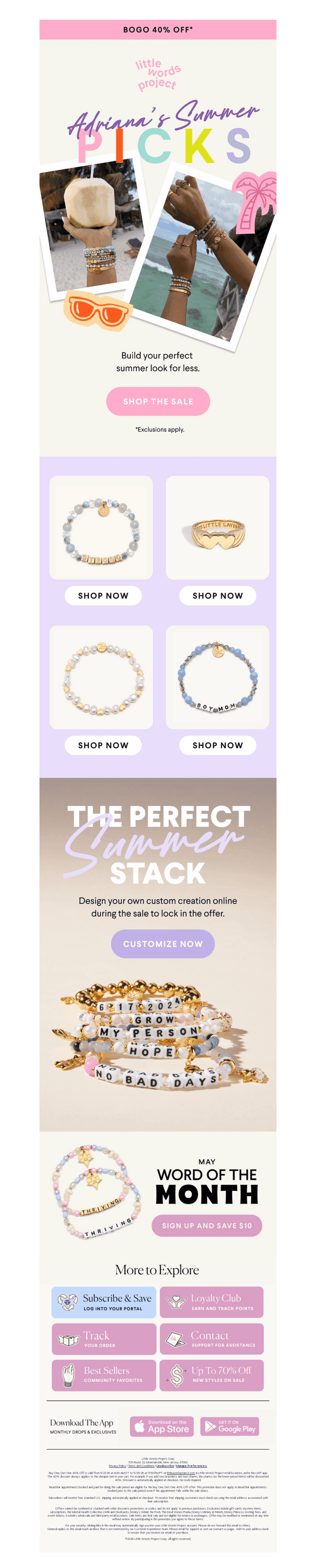 BOGO 40% OFF Founder's Picks