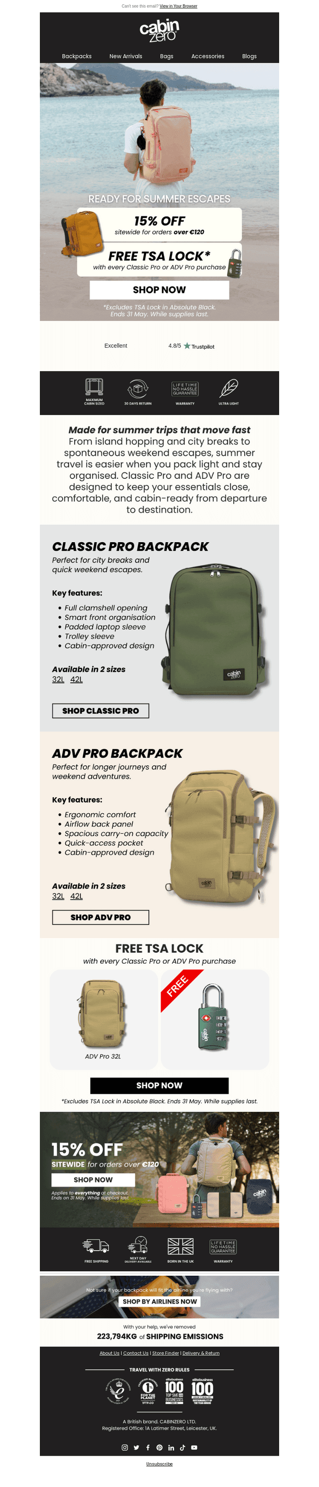 ☀️ Your summer carry-on bag is here