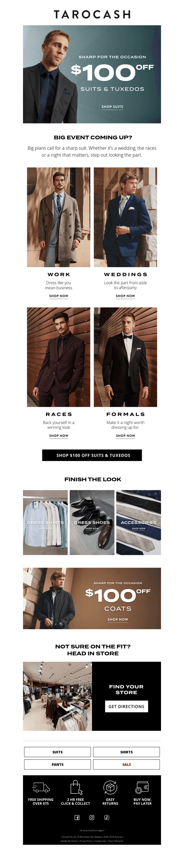 Plans Locked. Suit Sorted ➡️