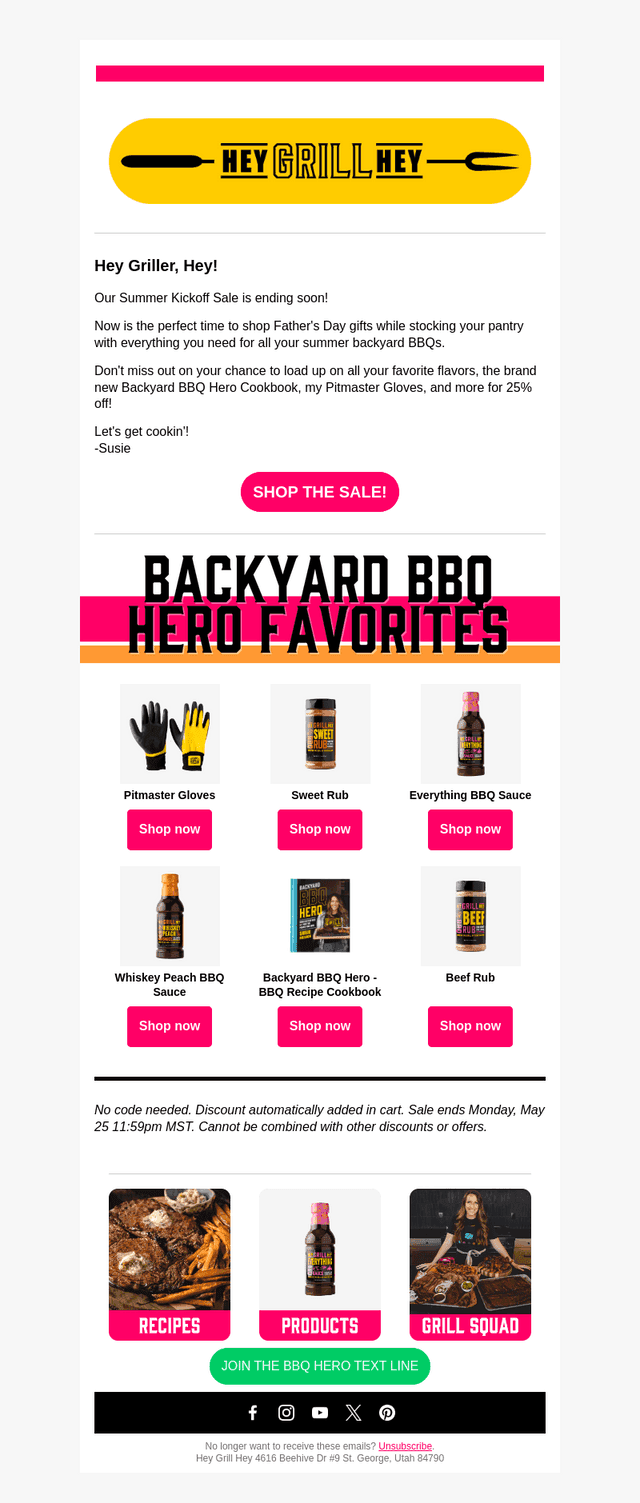 Become a Backyard BBQ Hero this Summer
