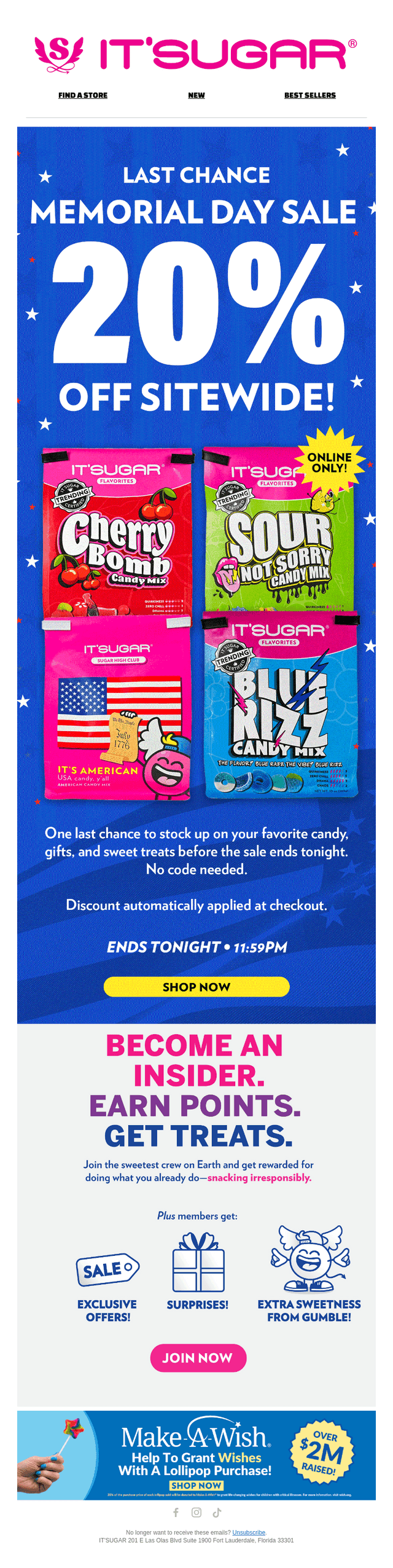 Last Chance for 20% Off Sitewide 🚨