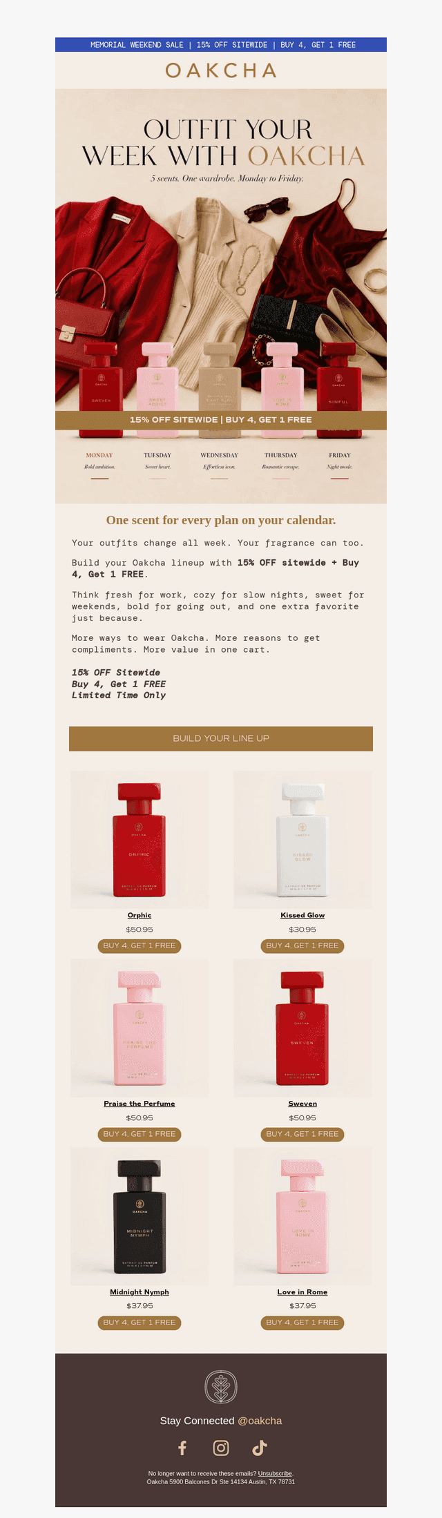 ✋5 Scents. One Better Deal.