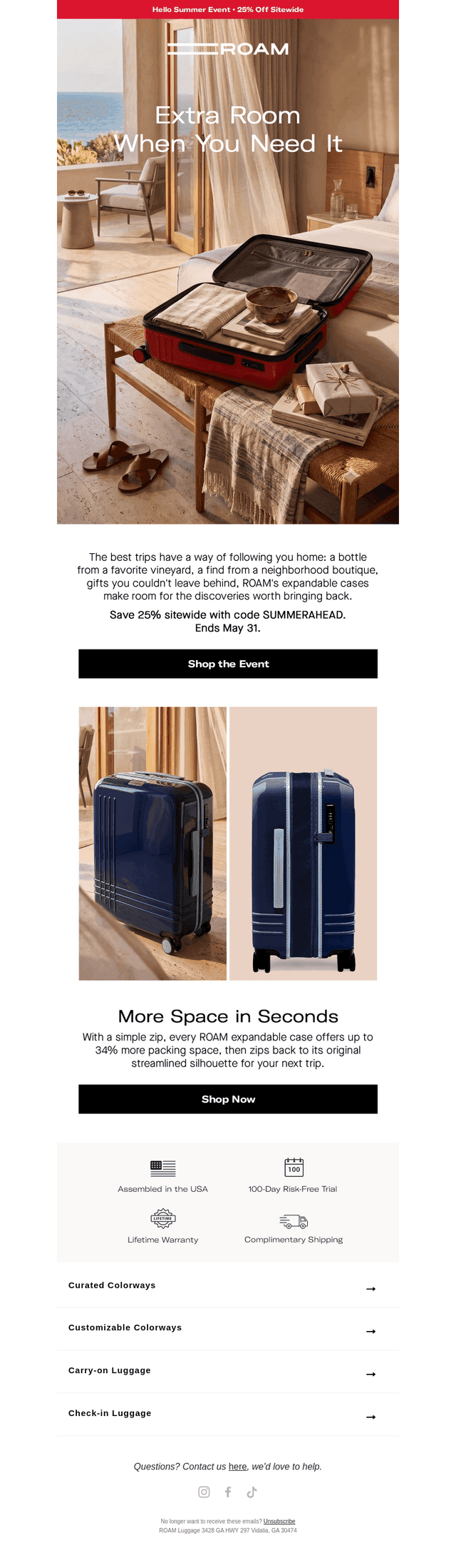 Bring More Home & Save 25% Sitewide