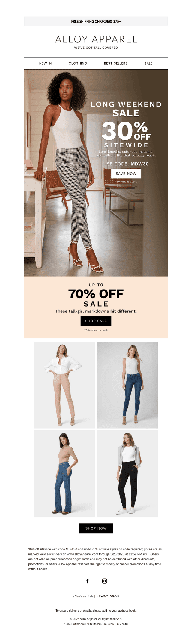 30% Off Sitewide Ends Tonight 🚨