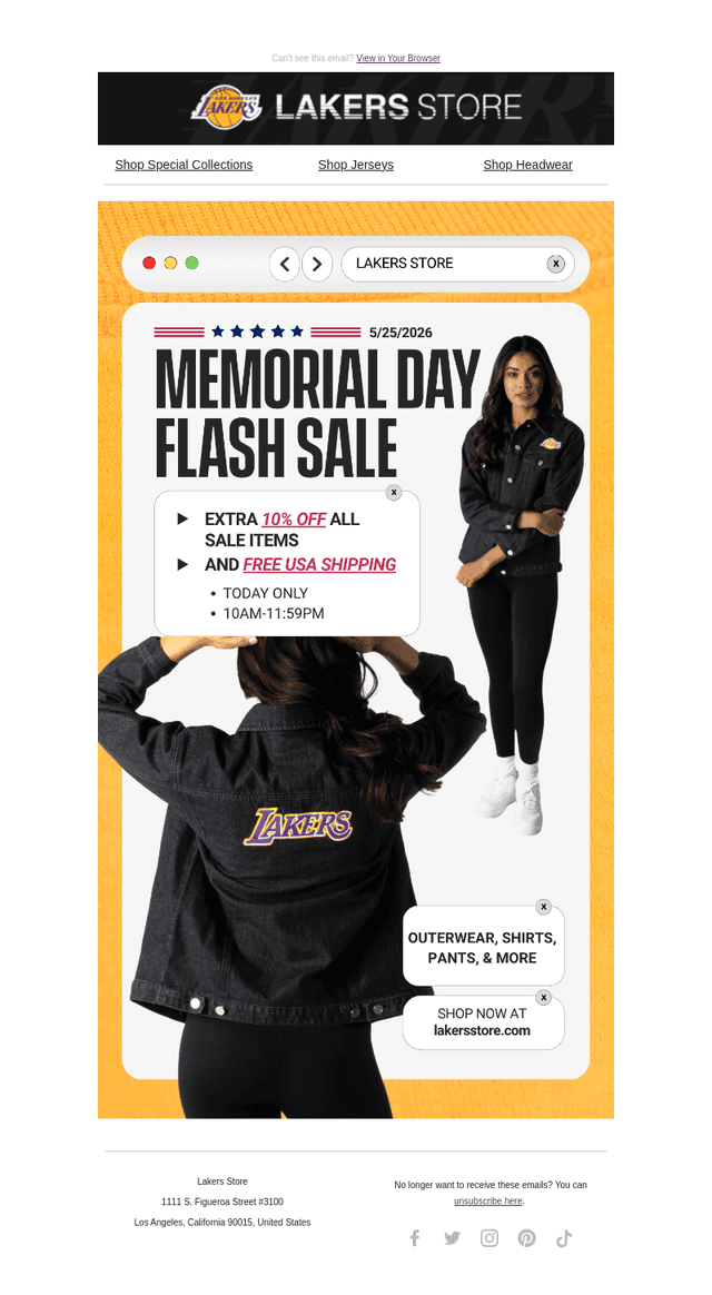 MEMORIAL DAY FLASH SALE⚡