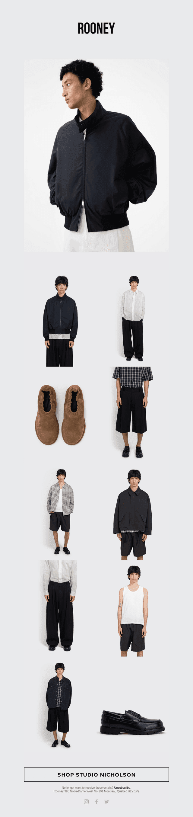 STUDIO NICHOLSON: SPRING SUMMER 2026