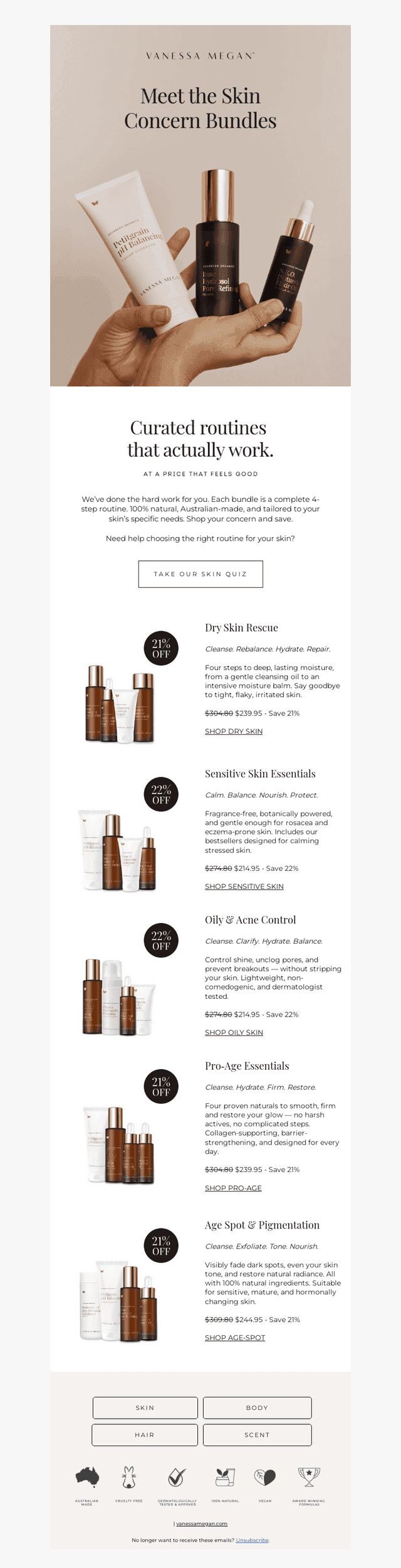 Your skin. Your routine. Save up to 22%