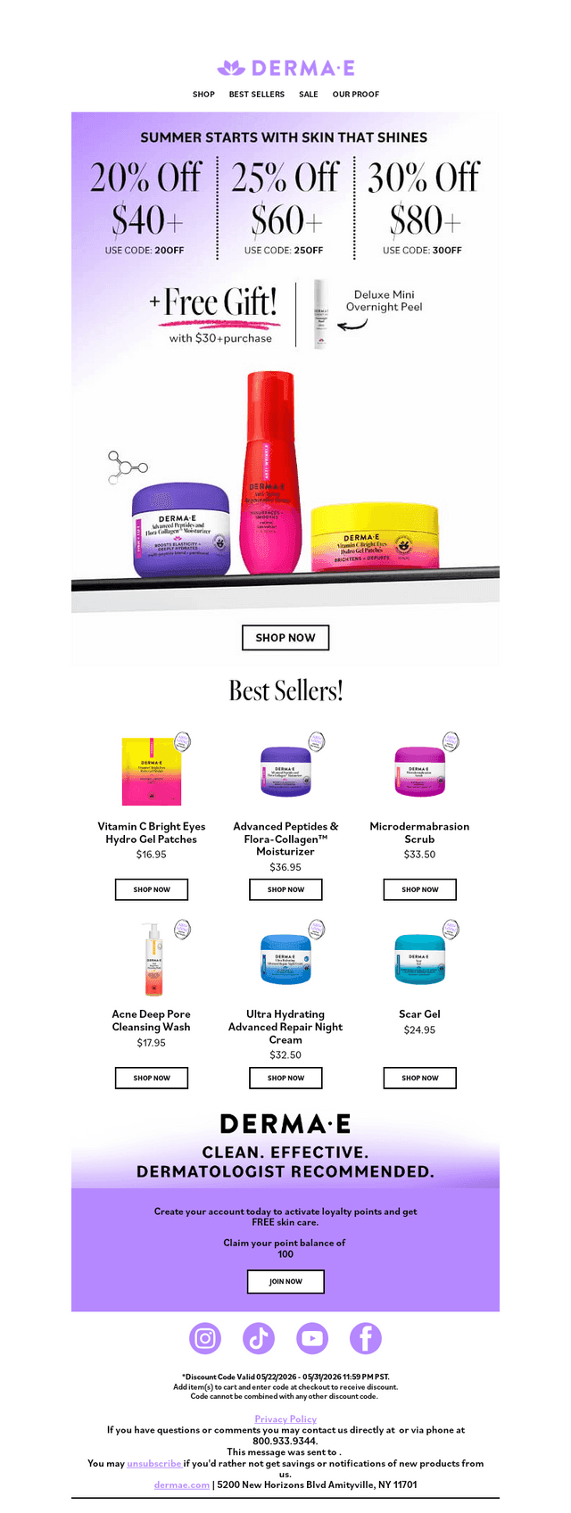 Limited Time ⚡ 30% Off Everything + Free Mini Peel
