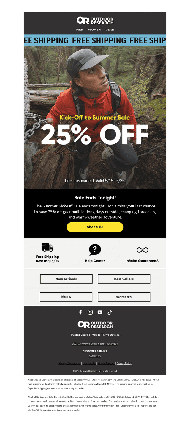 Final Hours to Save 25%