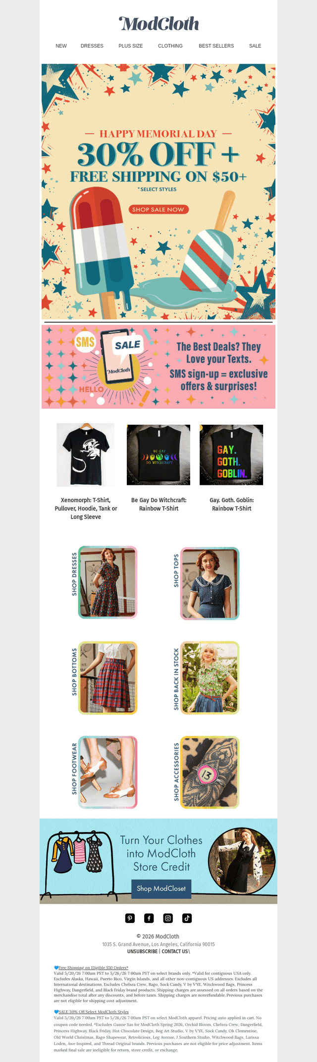 The long weekend (and 30% off) ends soon