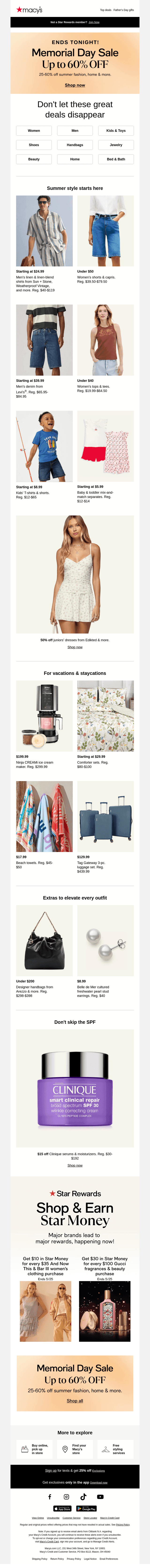 Macy's email from Tue, May 26, 2026
