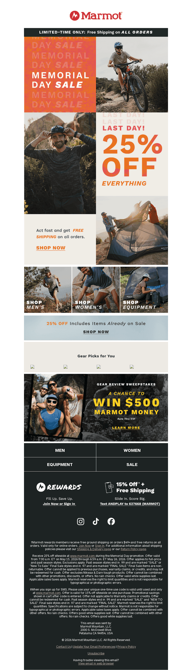 Marmot email from Tue, May 26, 2026