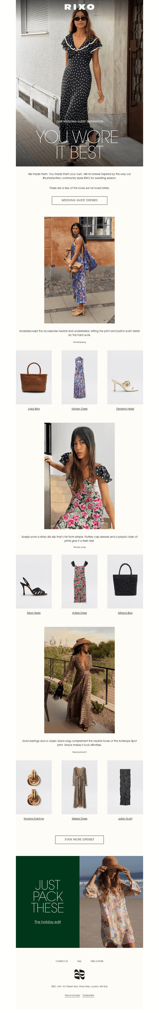 DRESSES FOR YOUR NEXT INVITE