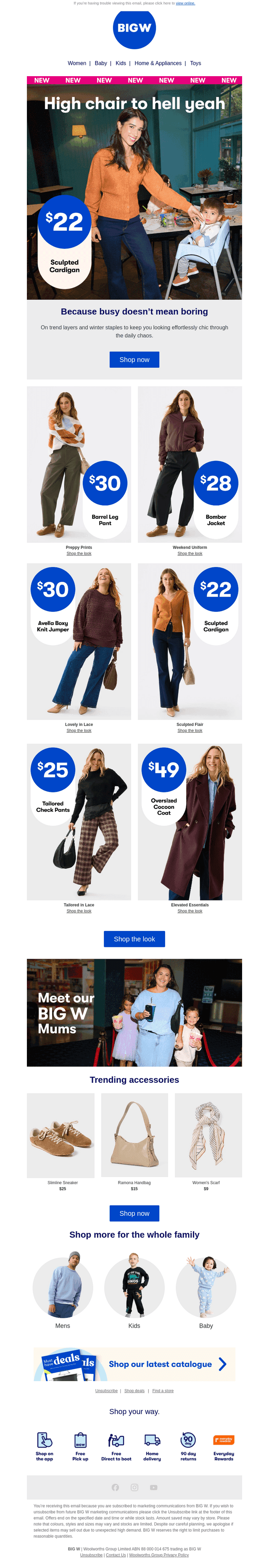 BIG W email from Tue, May 26, 2026