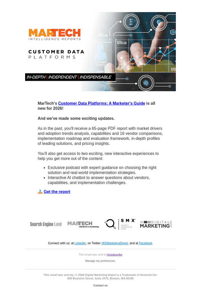 MarTech email from Tue, May 26, 2026