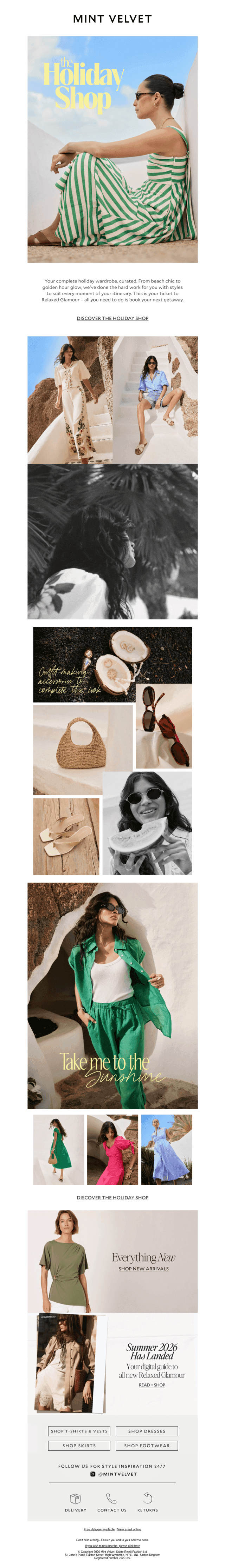 Your holiday capsule, sorted