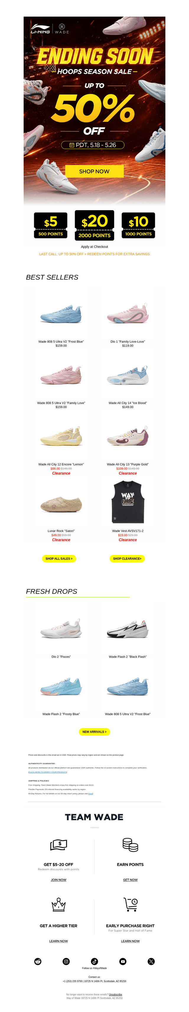 Way of Wade email from Tue, May 26, 2026