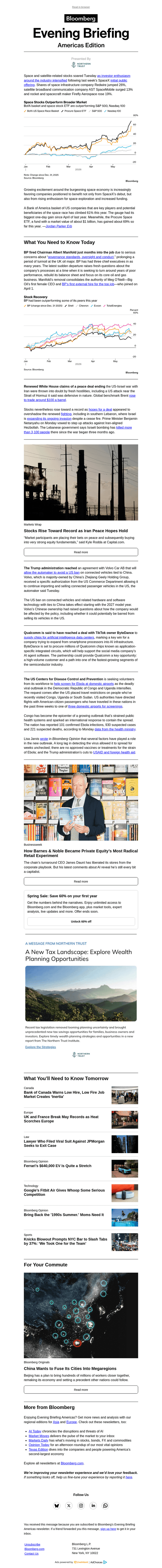 The space race in stocks