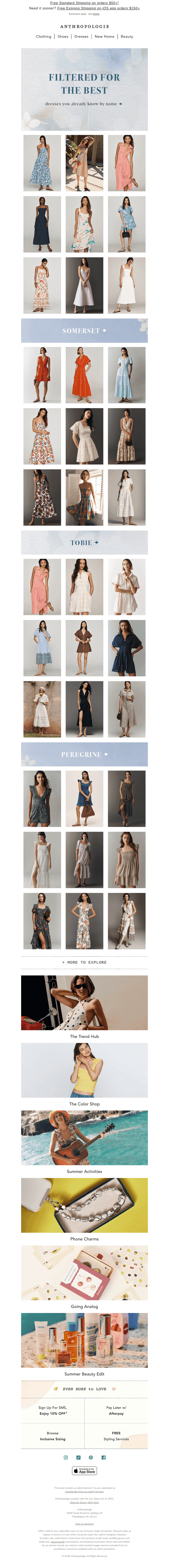 Dresses so top-rated