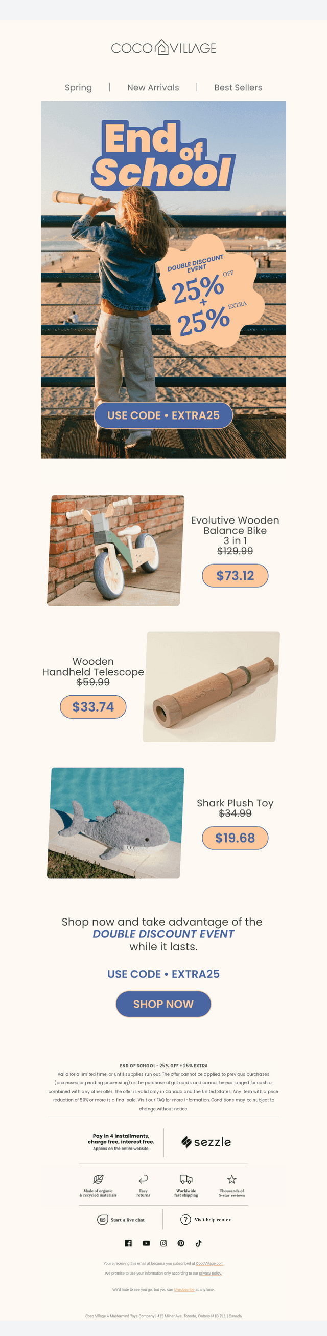 🎁 Stock Up Before Summer