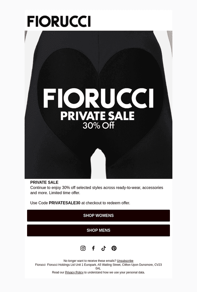Private Sale Continues