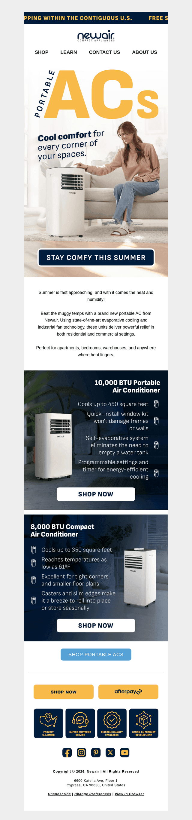 ❄️ Portable ACs for Summer