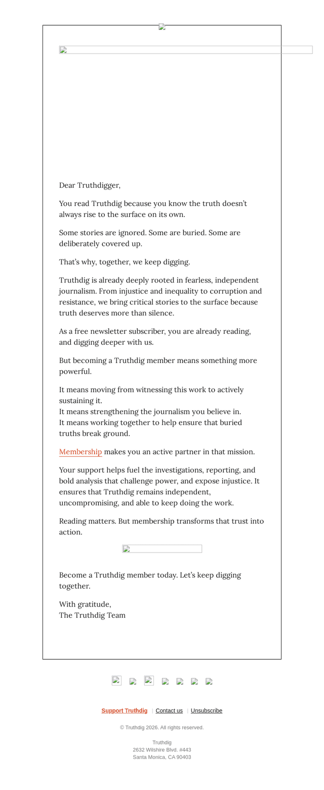 Join Truthdig in Digging Deeper