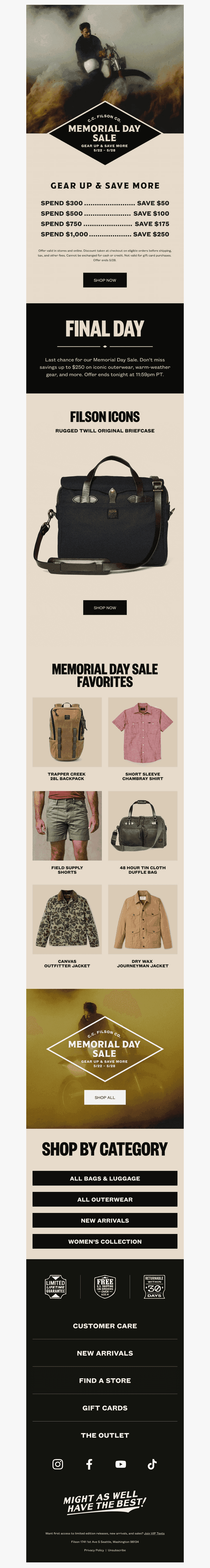 Filson email from Thu, May 28, 2026