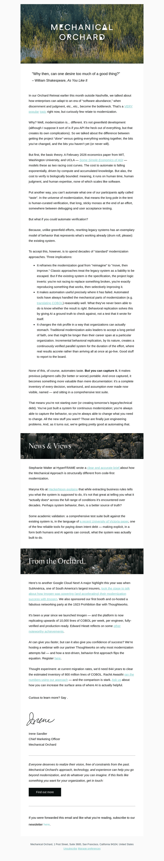 Issue 032: The problem of abundance