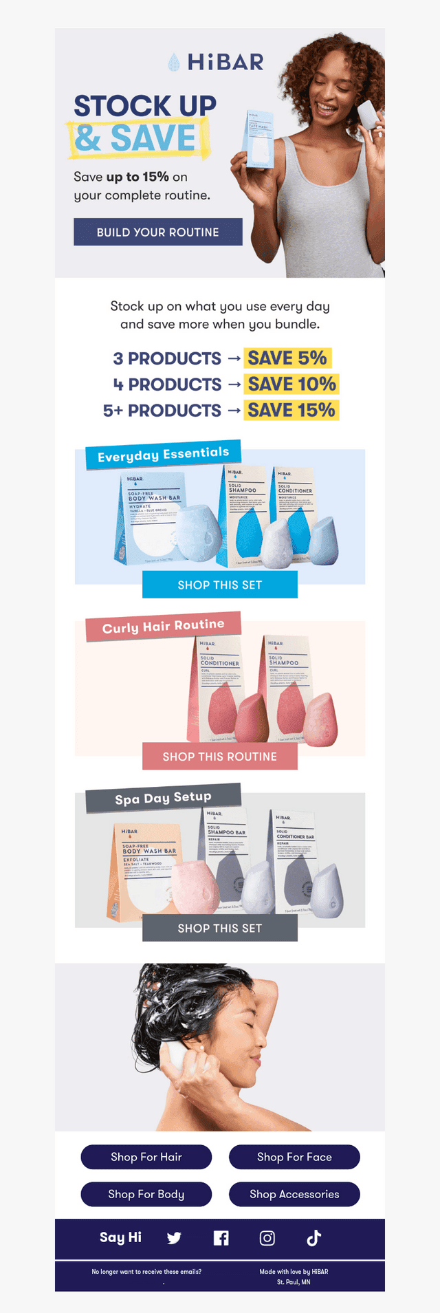Build Your Routine & Save More