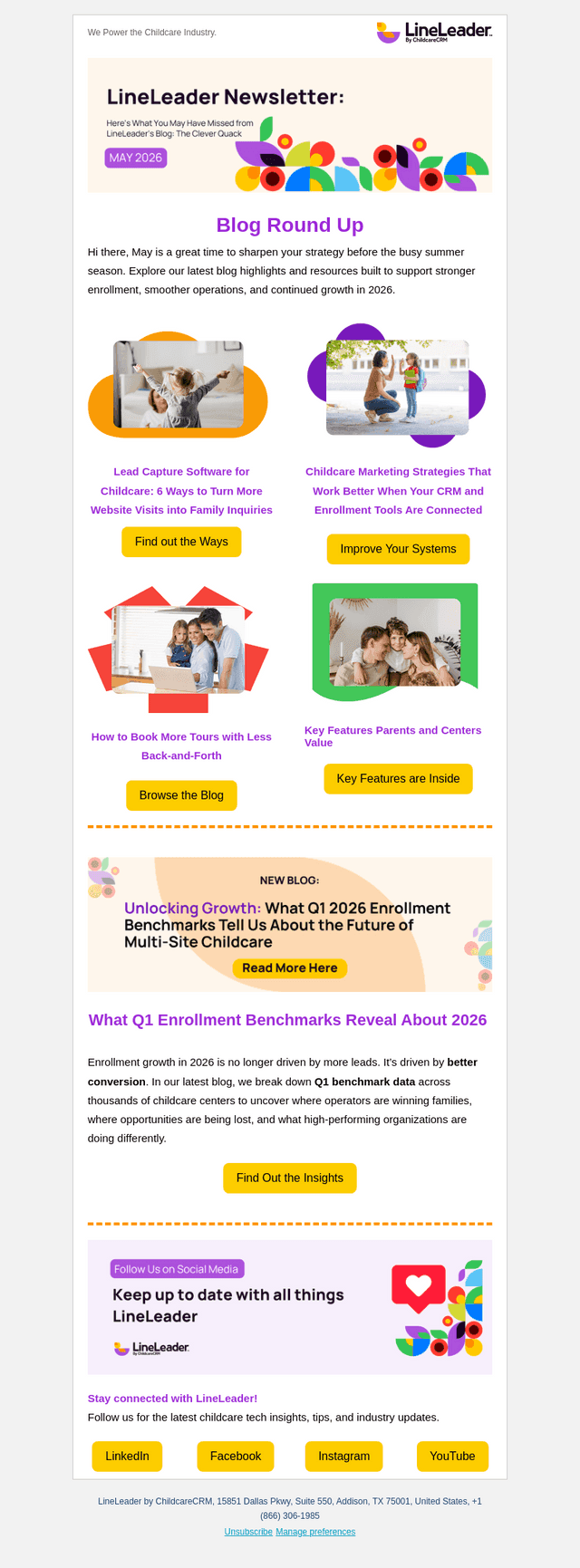 LineLeader email from Thu, May 28, 2026