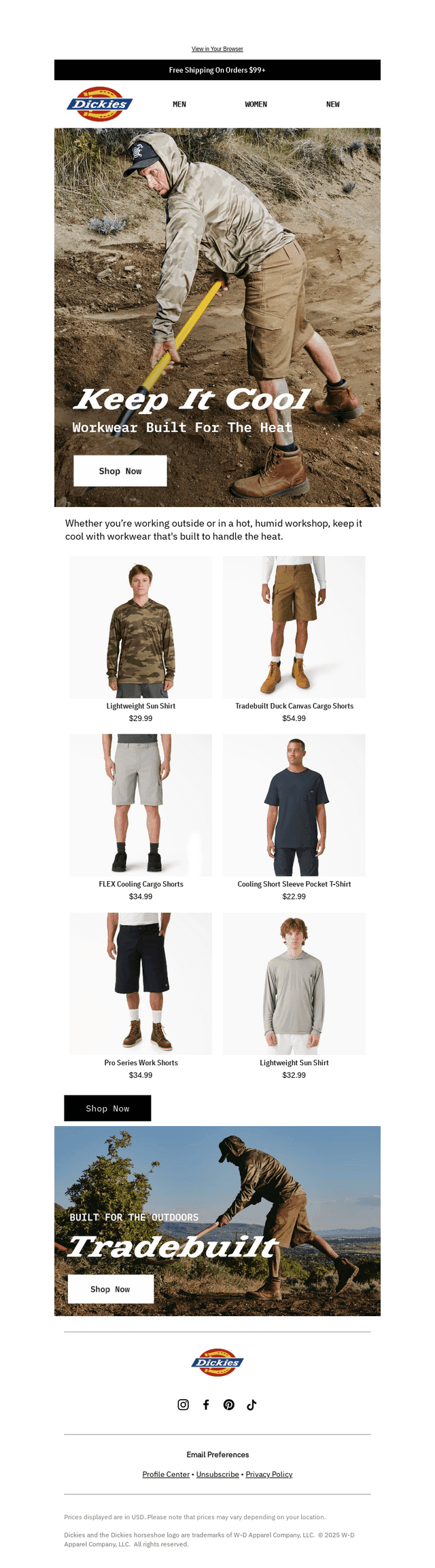 Workwear Built For The Heat