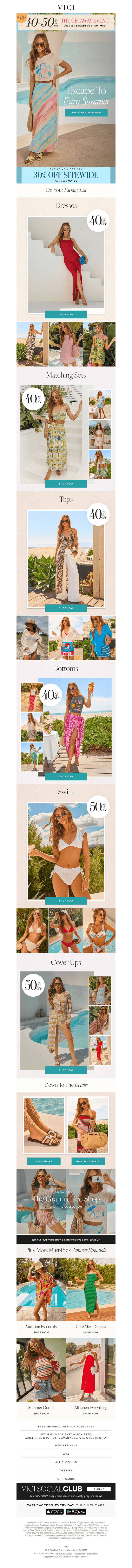 Ends Soon: 40-50% Off Vacay Looks
