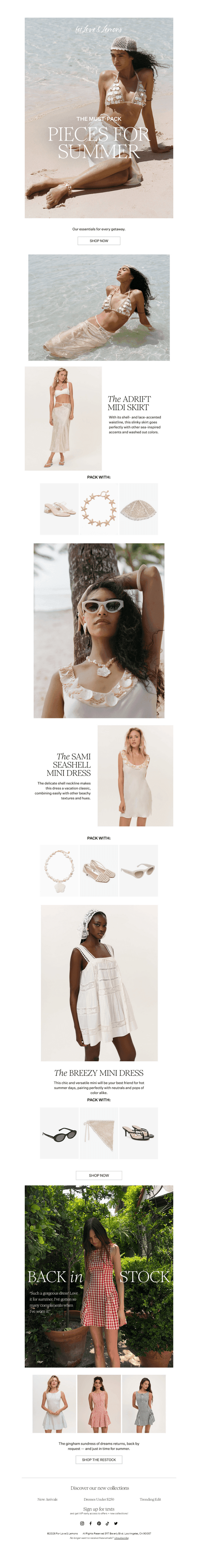 The Must-Pack Pieces for Summer