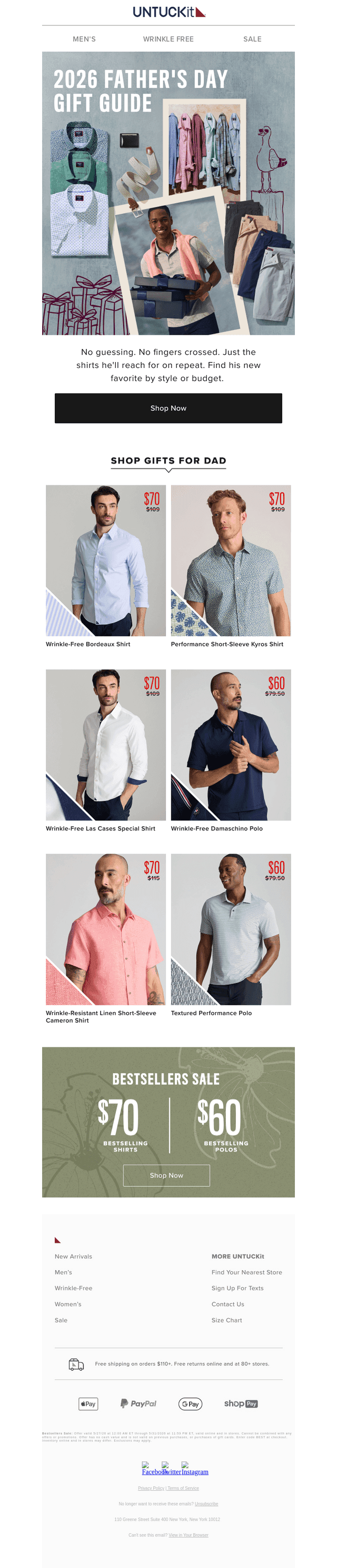 Give Dad a Gift He’ll Actually Wear! 🎁👕