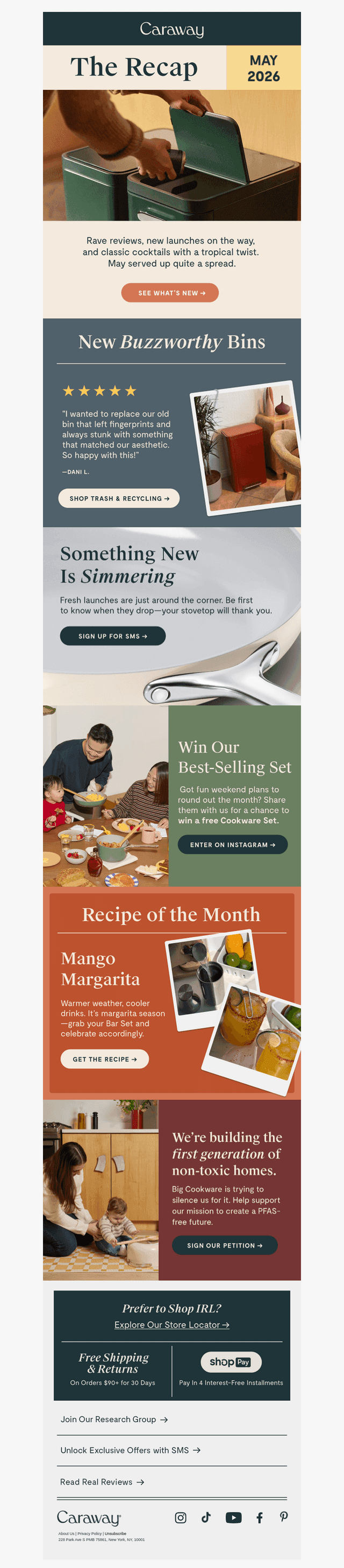 Sip, Cook, and Win This Month 🍹